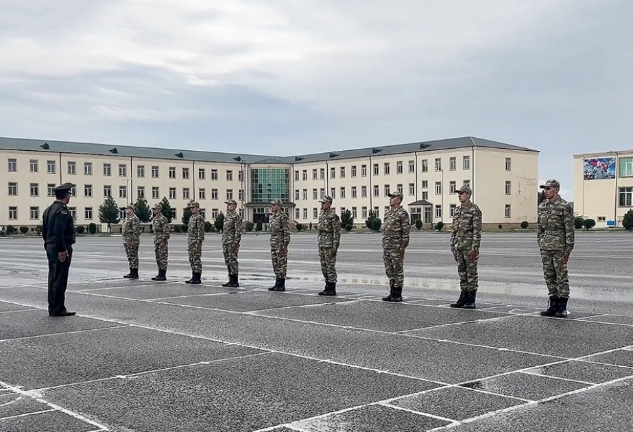 В Азербайджанской армии продолжается прием призывников ВИДЕО