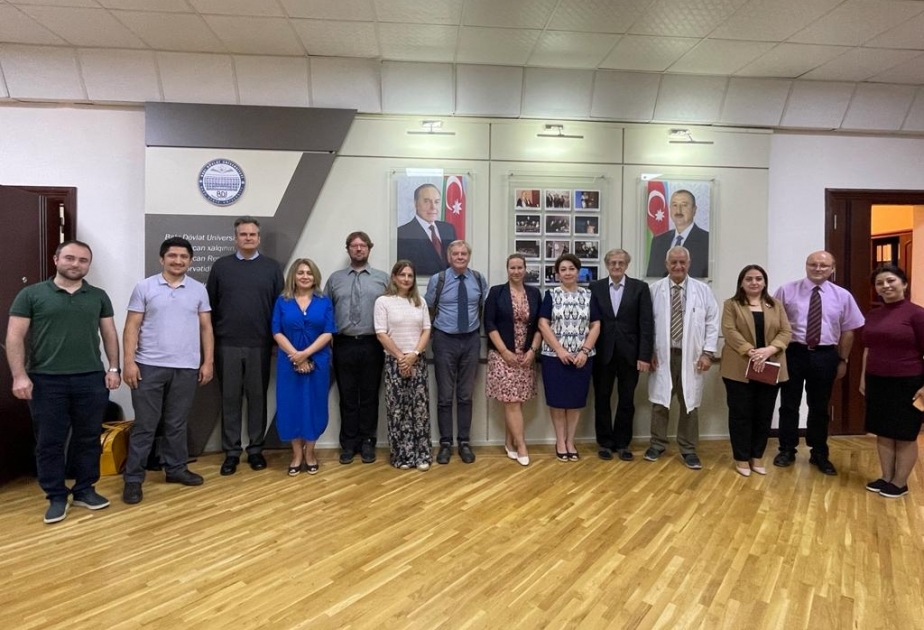 BDU-nun Kimya və Biologiya fakültələrində çexiyalı professorlarla görüş