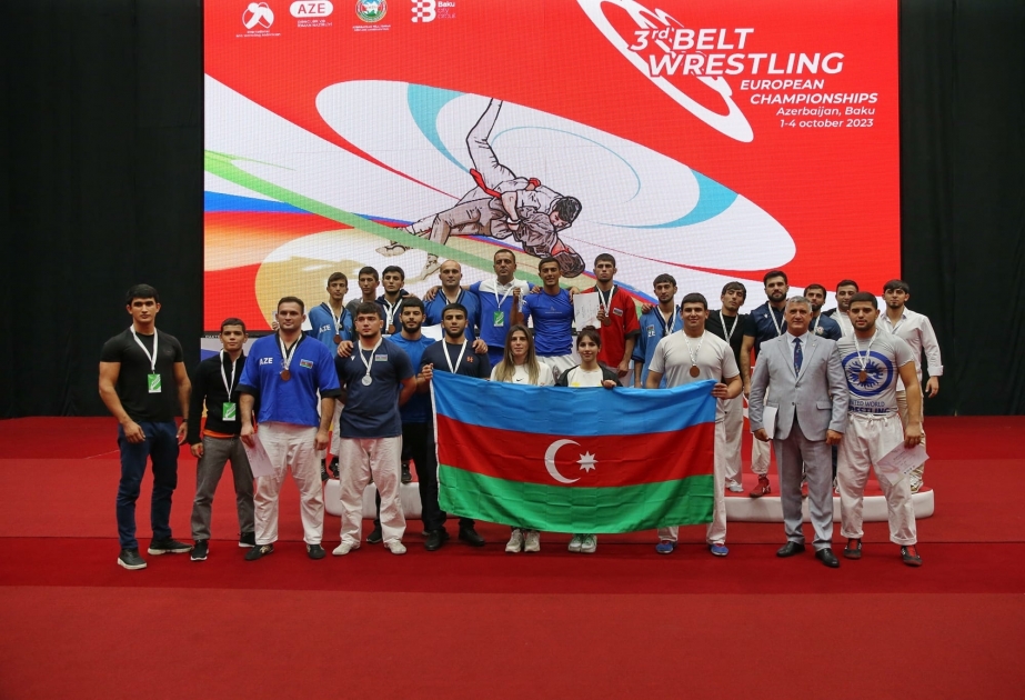 Azerbaiyán ocupa el 2º puesto en el Campeonato de Europa de Lucha con Cinturón