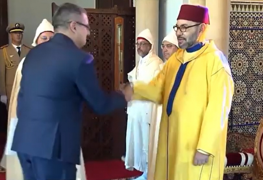 Azerbaijani Ambassador presents his credentials to Moroccan King