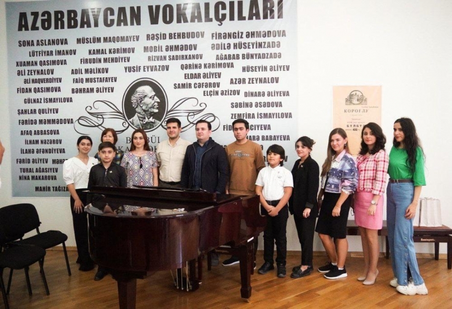Bülbül Vokal Məktəbinin ilk tələbələri dərslərə başlayıb