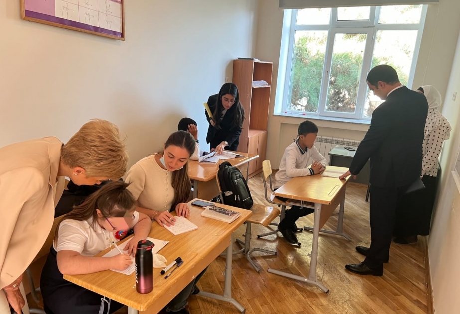 Ombudsman Aparatının əməkdaşları internat məktəbinə başçəkmə zamanı bəzi çatışmazlıqlar aşkar ediblər
