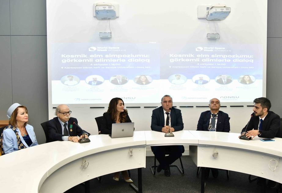 “Kosmik elm simpoziumu: görkəmli alimlərlə dialoq” – ADNSU-da tədbir