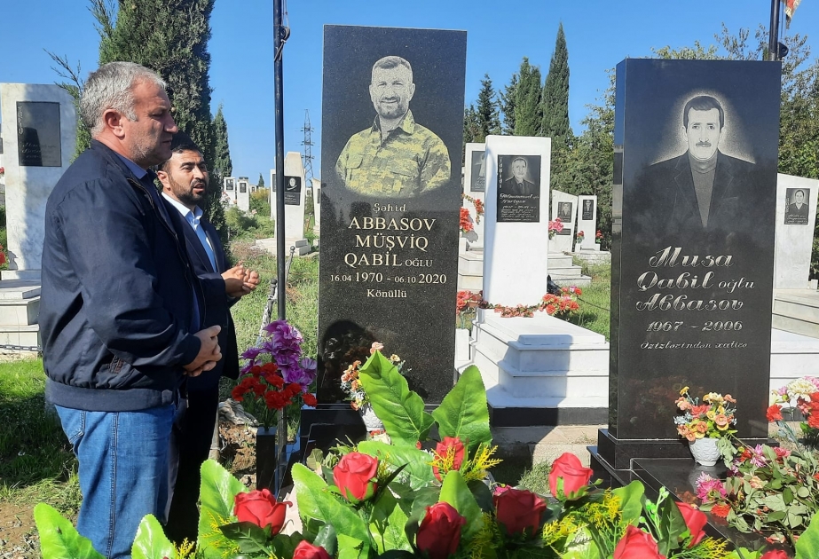 Ağdamda Vətən müharibəsi şəhidi Müşviq Abbasovun xatirəsi anılıb