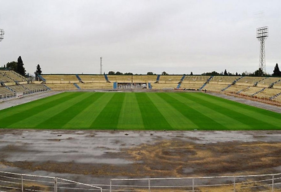 Gəncə şəhər stadionunun yenidən qurulmasına 1 milyon manat ayrıldı