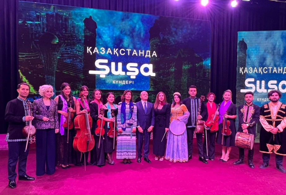 Qazaxıstanın Astana və Türkistan şəhərlərində Şuşa günləri