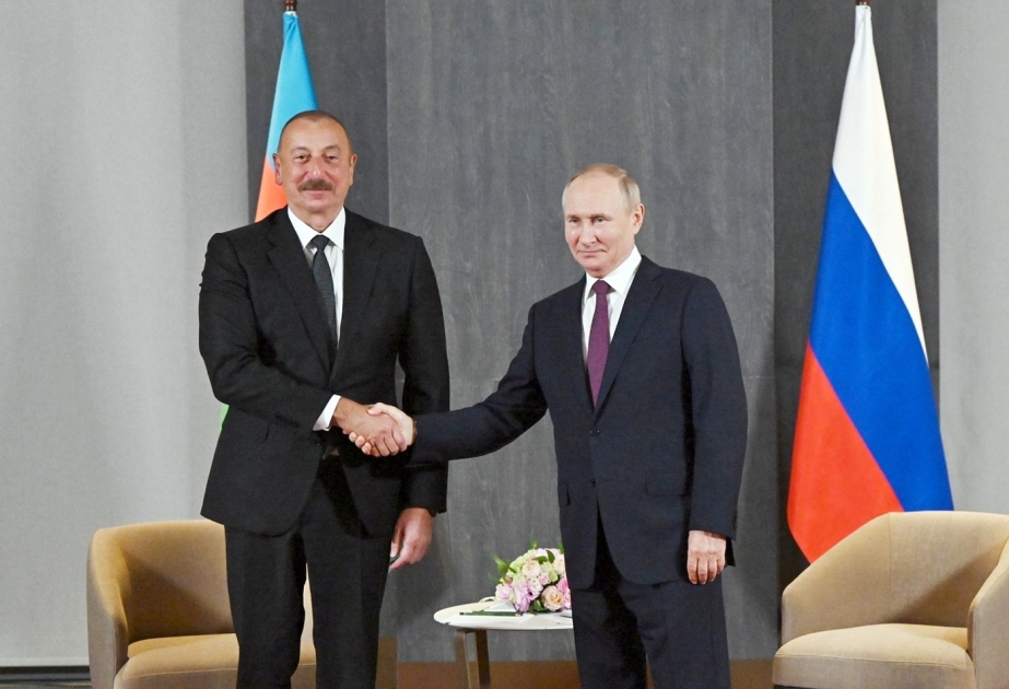 El Presidente de Azerbaiyán mantuvo una conversación telefónica con su par de Rusia