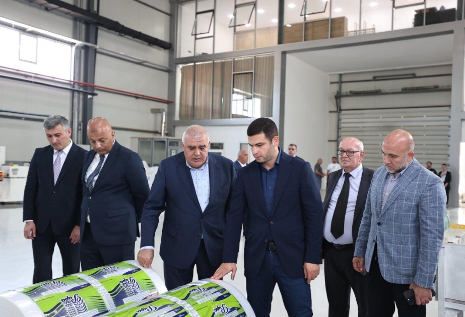KOBİA nümayəndələri Sumqayıtda istehsal müəssisəsində olublar
