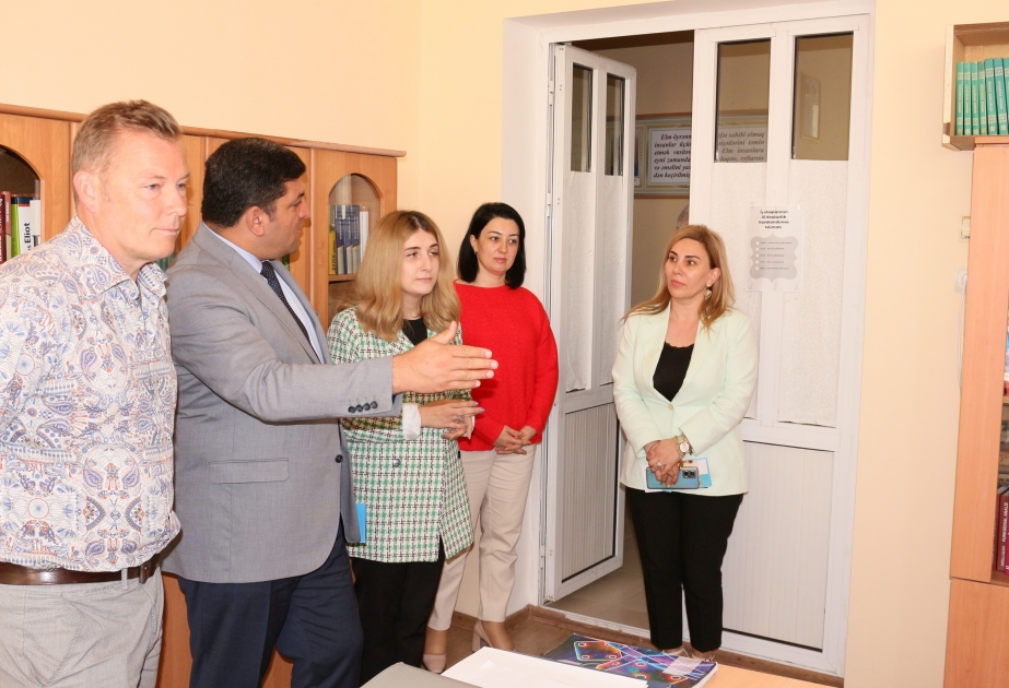 Danimarkalı coğrafiyaçılar ADPU-nun Quba filialında olublar