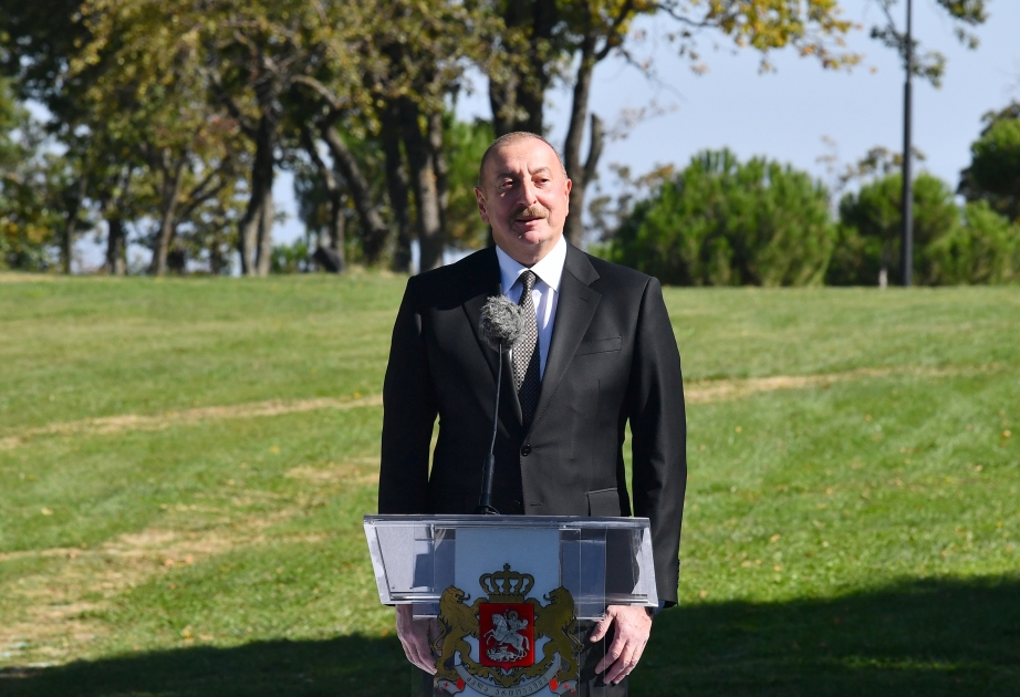 Le président Aliyev : En tant que deux dirigeants, nous renforçons les liens d’amitié et de fraternité entre l’Azerbaïdjan et la Géorgie