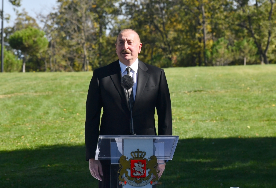 President Ilham Aliyev: We would be happy to participate in the creation of Georgia’s new infrastructure projects