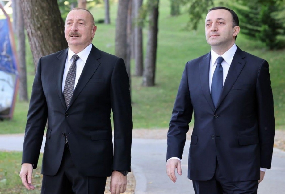 İrakli Qaribaşvili: Gürcüstan və Azərbaycan ikitərəfli əlaqələrin möhkəmləndirilməsinə xüsusi diqqət yetirir