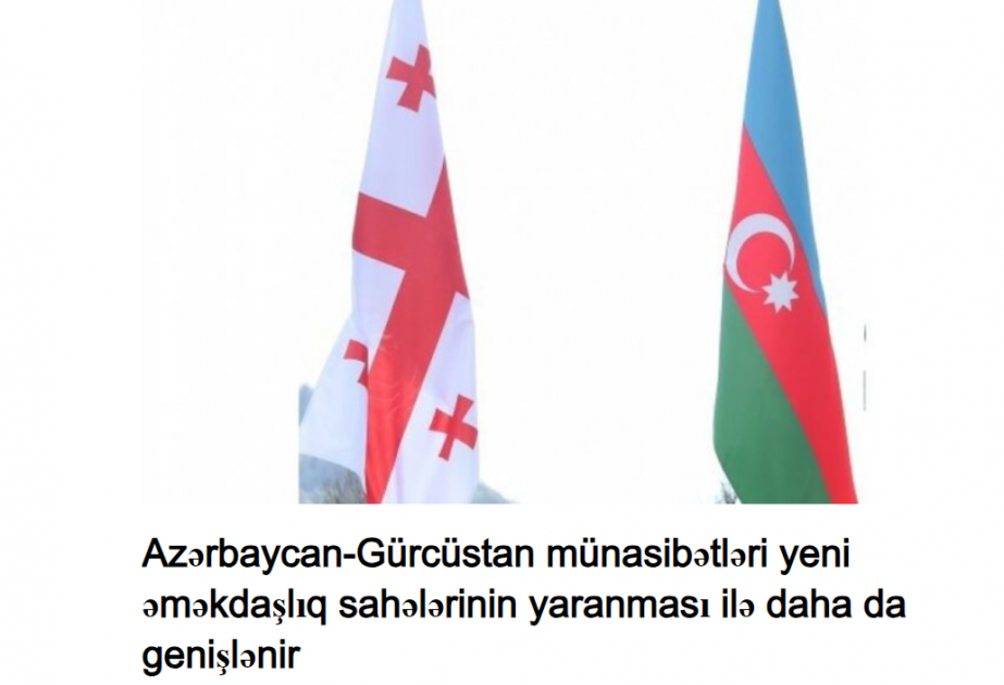 Gürcü saytları AZƏRTAC-ın Azərbaycan-Gürcüstan əlaqələrinə dair məqaləsini yayıb