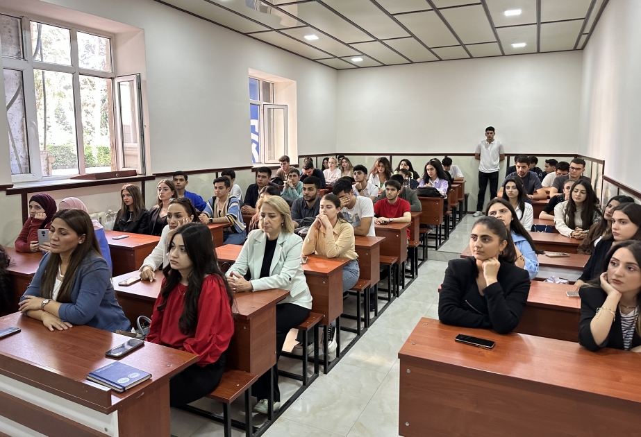 “Tütün məmulatlarının sağlamlığa zərəri” – tələbələr üçün maarifləndirici tədbir