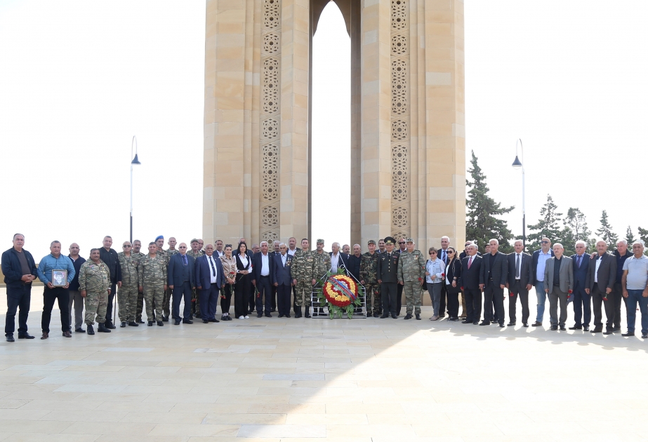 Azərbaycan Milli Ordusunun ilk hərbi hissəsinin yaradılmasının 32-ci ildönümü qeyd olunub