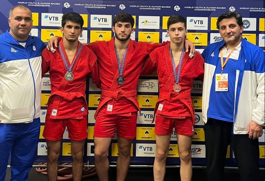 Azərbaycan samboçuları dünya birinciliyindən beş medalla qayıdırlar