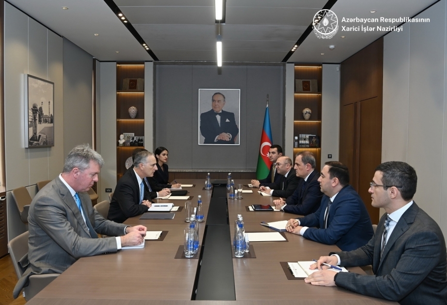 Djeyhoun Baïramov rencontre le conseiller principal du Département d’Etat américain pour les négociations sur le Caucase