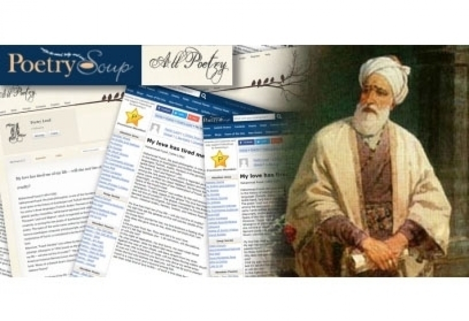 Prominent Azerbaijani poet Mahammad Fuzuli’s ghazal in US literary portals