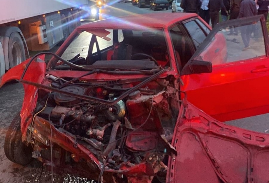 Xaçmazda baş verən yol qəzasında dörd nəfər yaralanıb