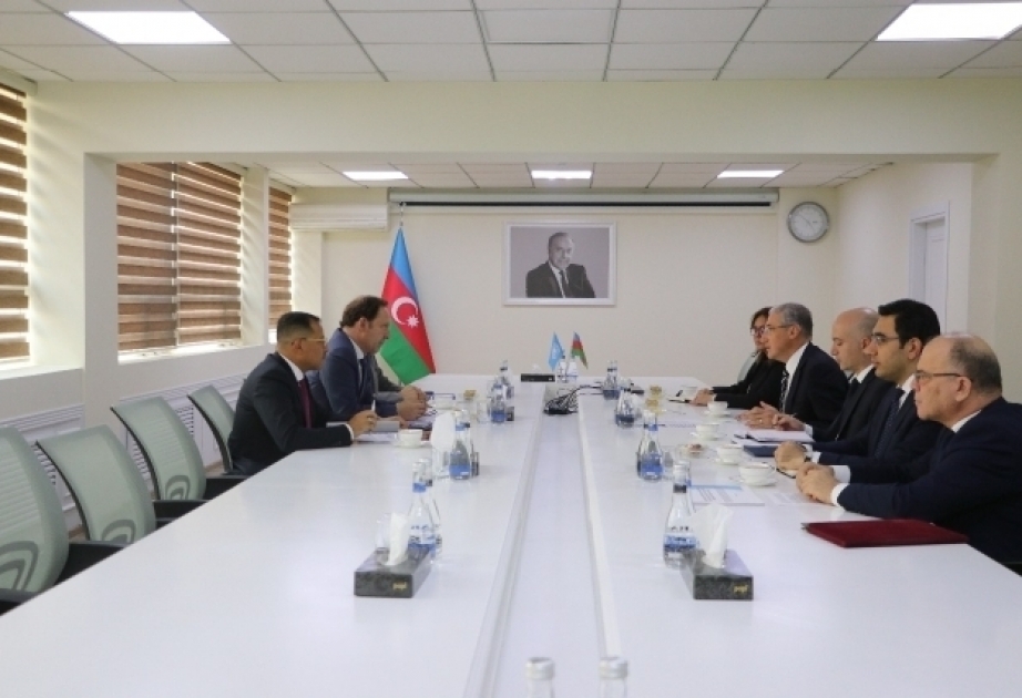 وزير البيئة يبحث مع المدير الإقليمي لمنظمة الهجرة الدولية مسائل حماية البيئة