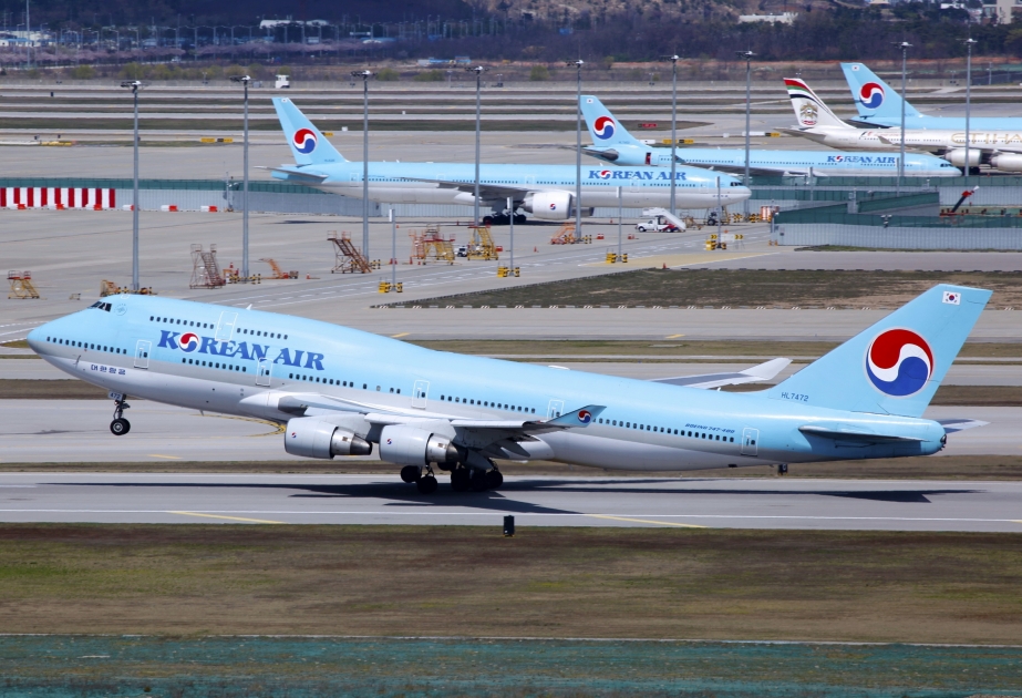 “Korean Air” Təl-Əvivə uçuşları dayandırıb