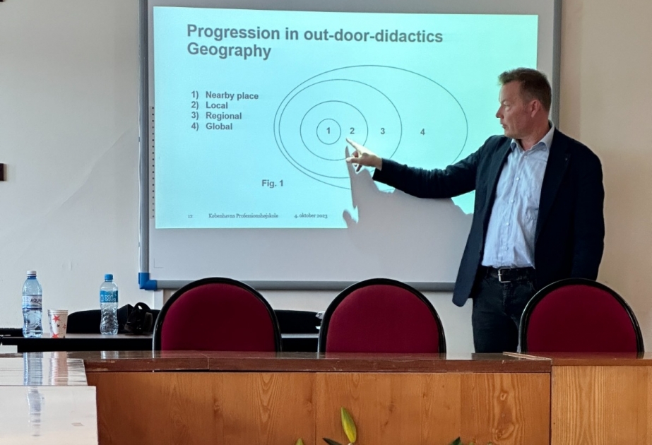 Kopenhagen Universitet Kollecinin müəllimləri ADPU-nun qonağı olublar