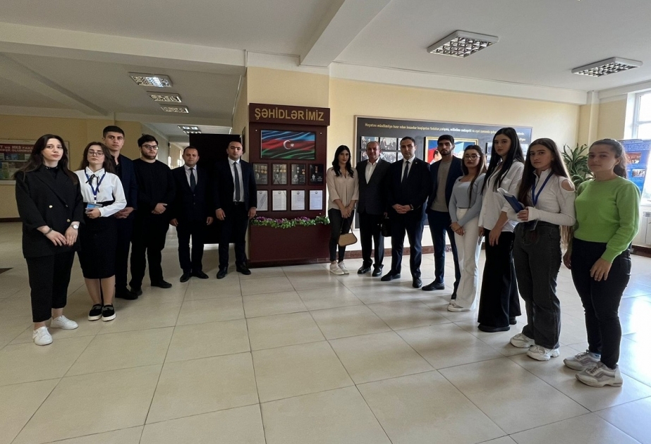 Şəhid İsmayıl Kərimlinin xatirəsi təhsil aldığı fakültədə anılıb