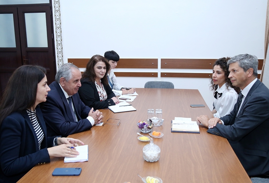 AMEA ilə Alman Akademik Mübadilə Xidməti arasında əməkdaşlıq imkanları müzakirə olunub