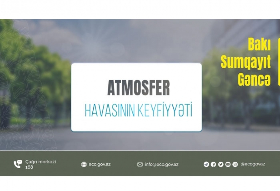 Paytaxt havasında dəm qazının miqdarı normadan yüksək müəyyən edilib