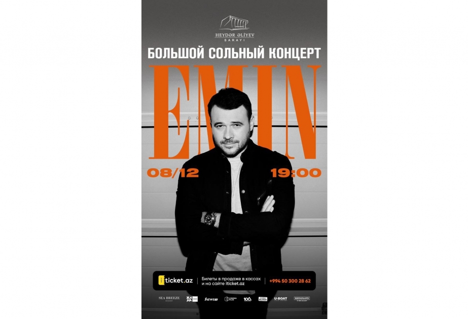 EMİN Bakıda konsert verəcək
