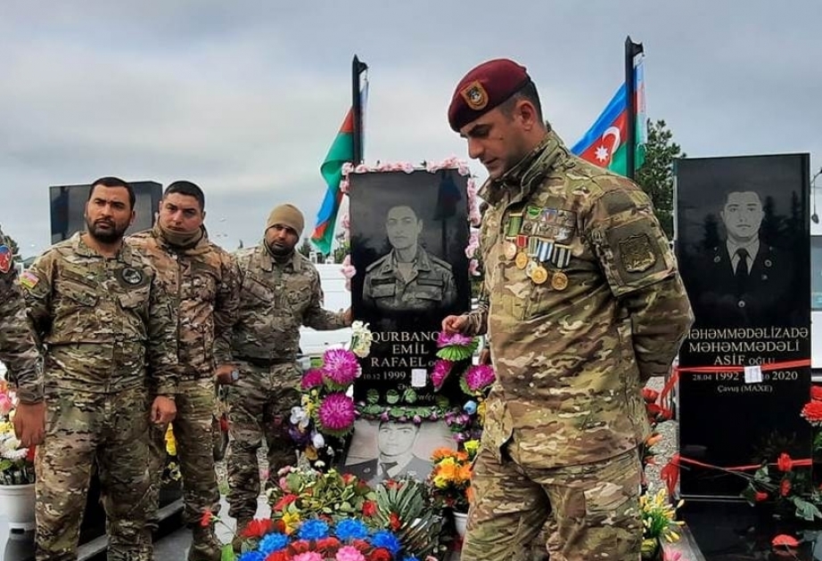 Почтена память шехида Отечественной войны Эмиля Гурбанова