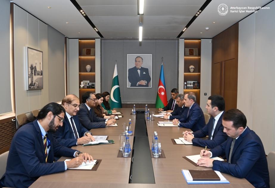 Ceyhun Bayramov pakistanlı həmkarı ilə bölgədəki vəziyyəti müzakirə edib