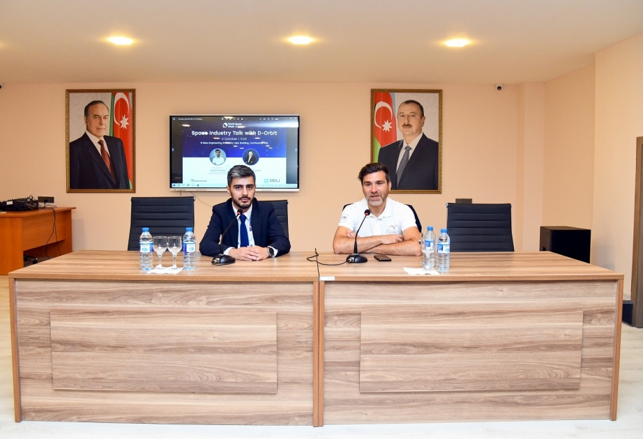 “Azərkosmos” yerli universitetlərdə maarifləndirici sessiyalar keçirib