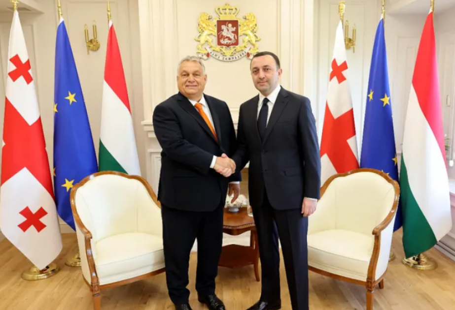 Georgian PM tells Hungarian counterpart Gov’t has ensured “open, transparent, inclusive process” for EU candidacy conditions