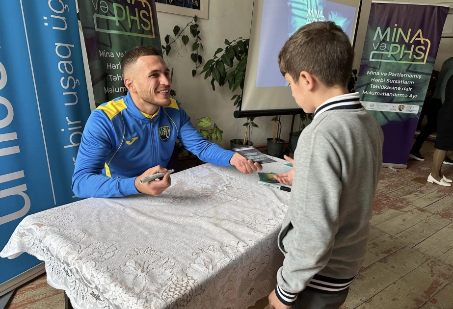 Futbolun İnkişaf Fondu və “Kəpəz”in təşkilatçılığı ilə mina təhlükəsizliyi layihəsinin növbəti mərhələsinə start verilib