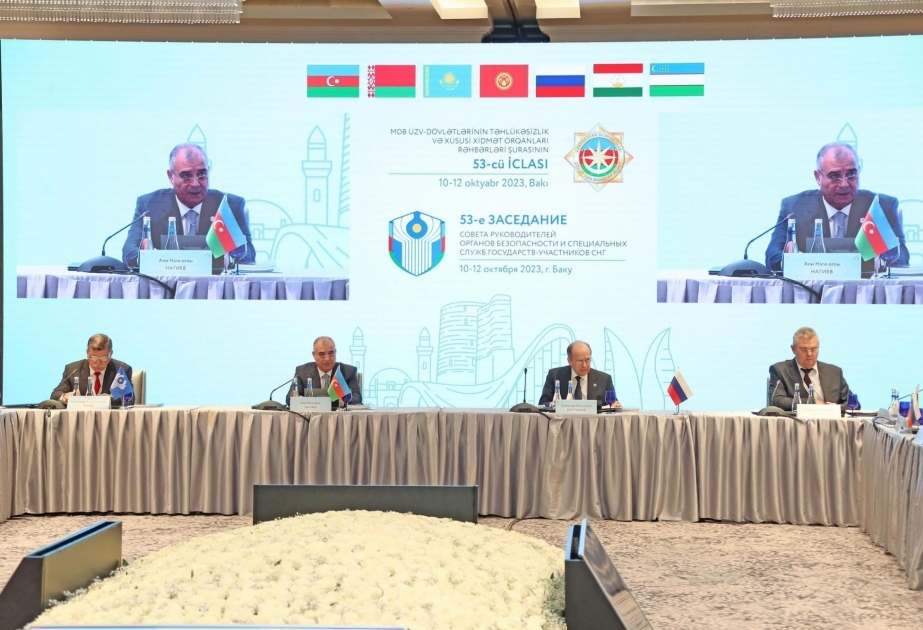 Baku hosts 53th meeting of CIS Council of Heads of Security Agencies and Special Services