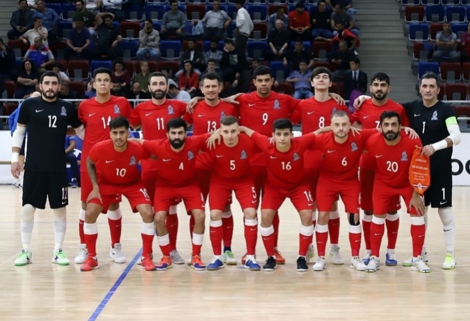 DÇ-2024: Azərbaycanın futzal millisi Qazaxıstanla oyunda qələbəni əldən verib