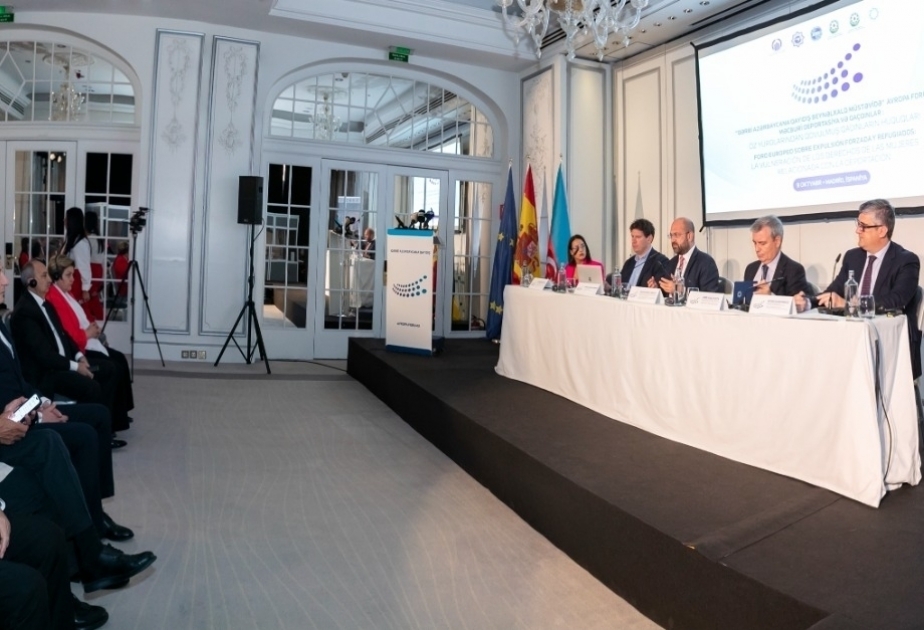 Se organiza en Madrid un foro europeo sobre "El retorno a Azerbaiyán Occidental en la palestra internacional"