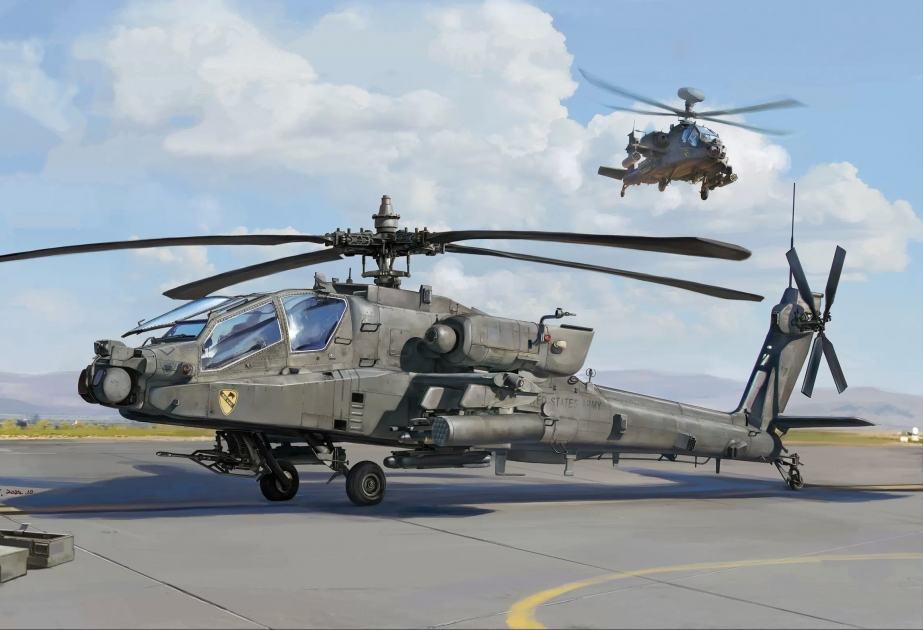 Polşa Belarusla sərhəddə 30-dan çox “Apache” helikopteri yerləşdirəcək