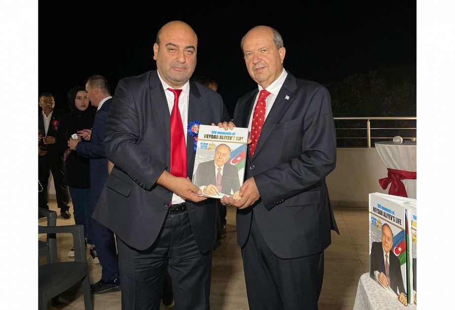 Şimali Kiprdə “Heydər Əliyevin həyatının 100 anı” kitabının təqdimatı keçirilib –  FOTO