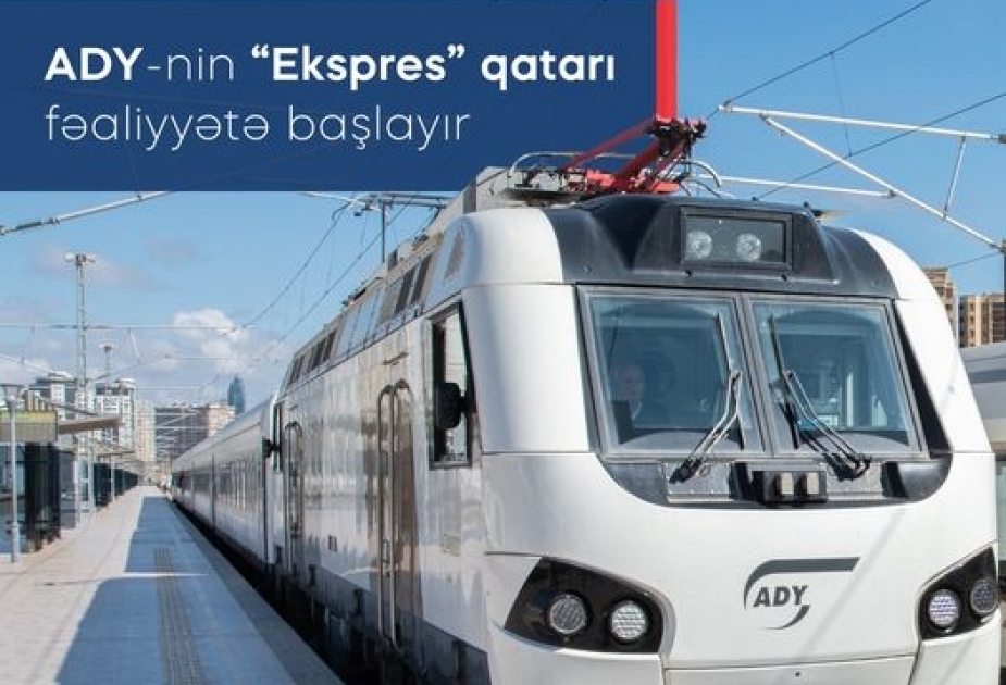 Bakı-Sumqayıt-Bakı “Ekspres” qatarı fəaliyyətə başlayır