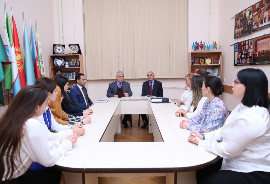 ADPU-da doktorant və dissertantlarla görüş