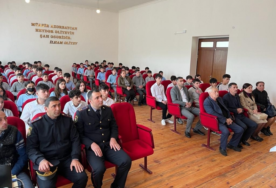 Qubada Polis Akademiyasına qəbulla bağlı məlumatlandırıcı görüş olub