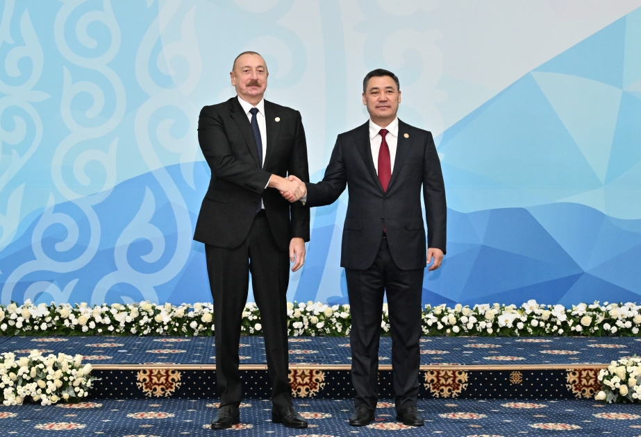Bishkek acogió la reunión del Consejo de Jefes de Estado de la CEI  El presidente de Azerbaiyán Ilham Aliyev asistió a la reunión
