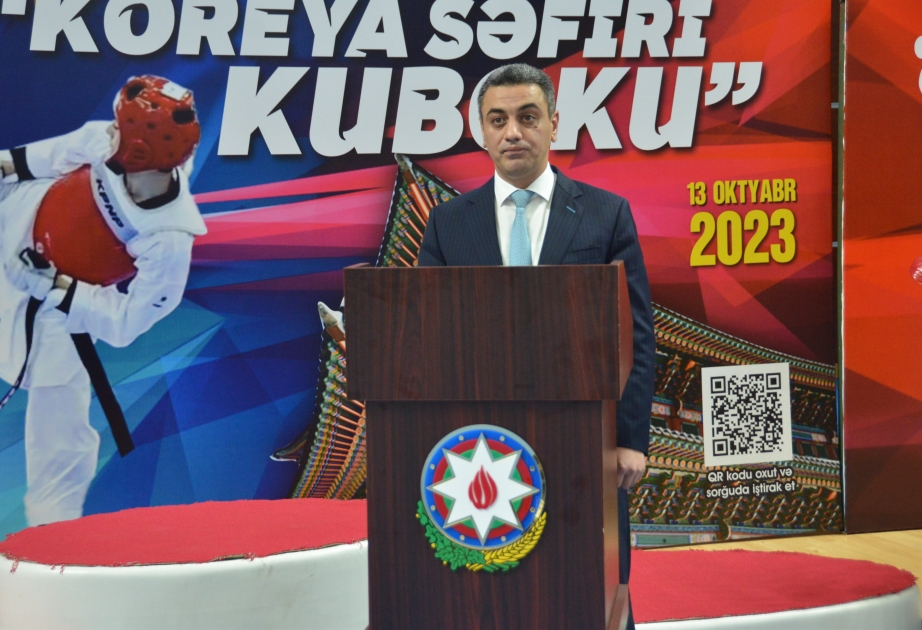 Bakıda taekvondo üzrə “Koreya səfiri kuboku”nun açılış mərasimi keçirilib