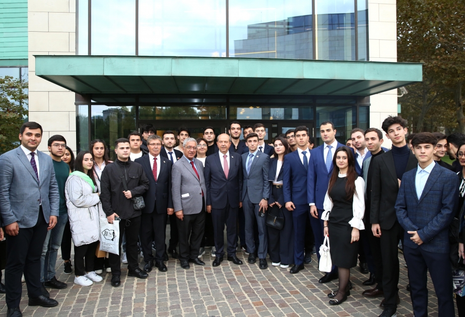 President of Turkish Republic of Northern Cyprus visits ADA University