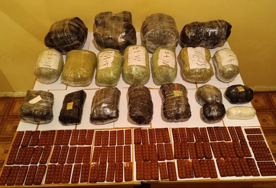 İrandan Azərbaycana 24 kiloqrama yaxın narkotik vasitənin keçirilməsinin qarşısı alınıb