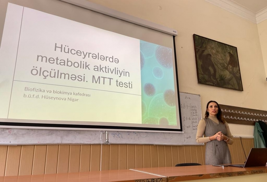 Hüceyrələrdə metabolik aktivliyin ölçülməsi - elmi seminar