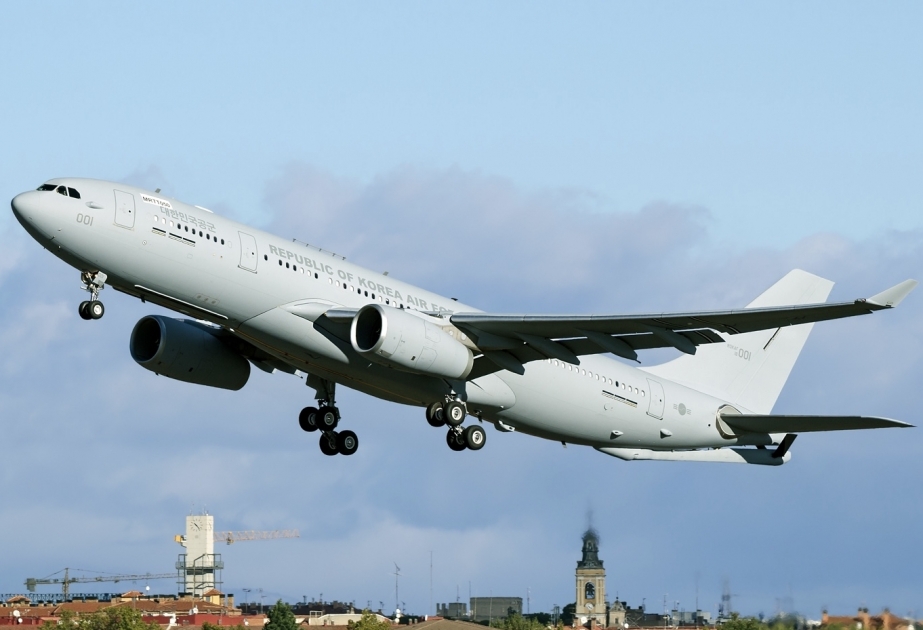 S.Korean military jet bringing 163 nationals home from Israel