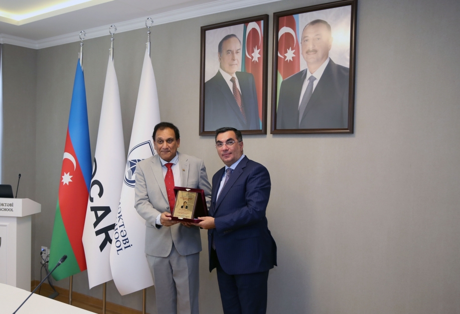 Suriname minister visits Baku Higher Oil School